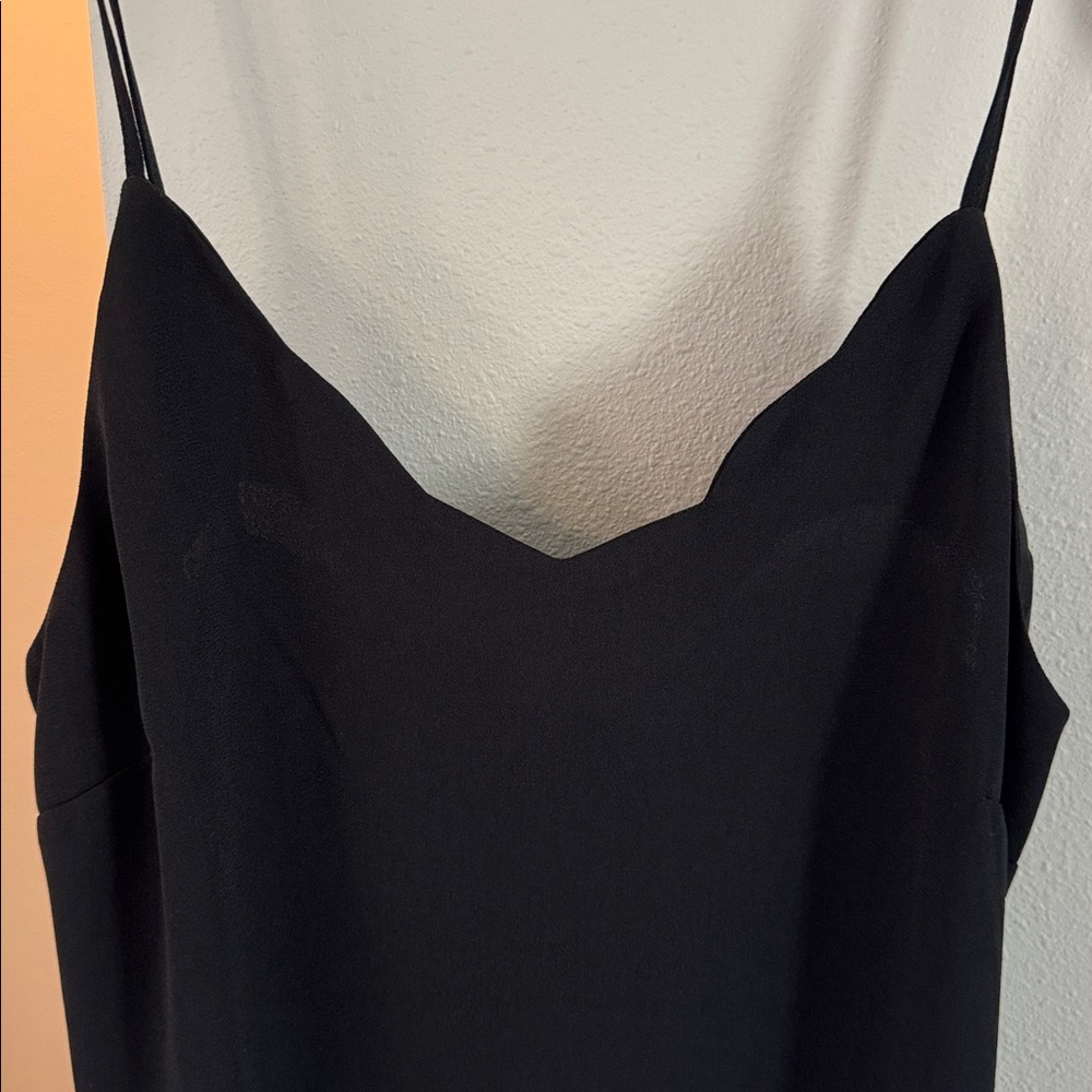 Halogen Classic Black Tank Top